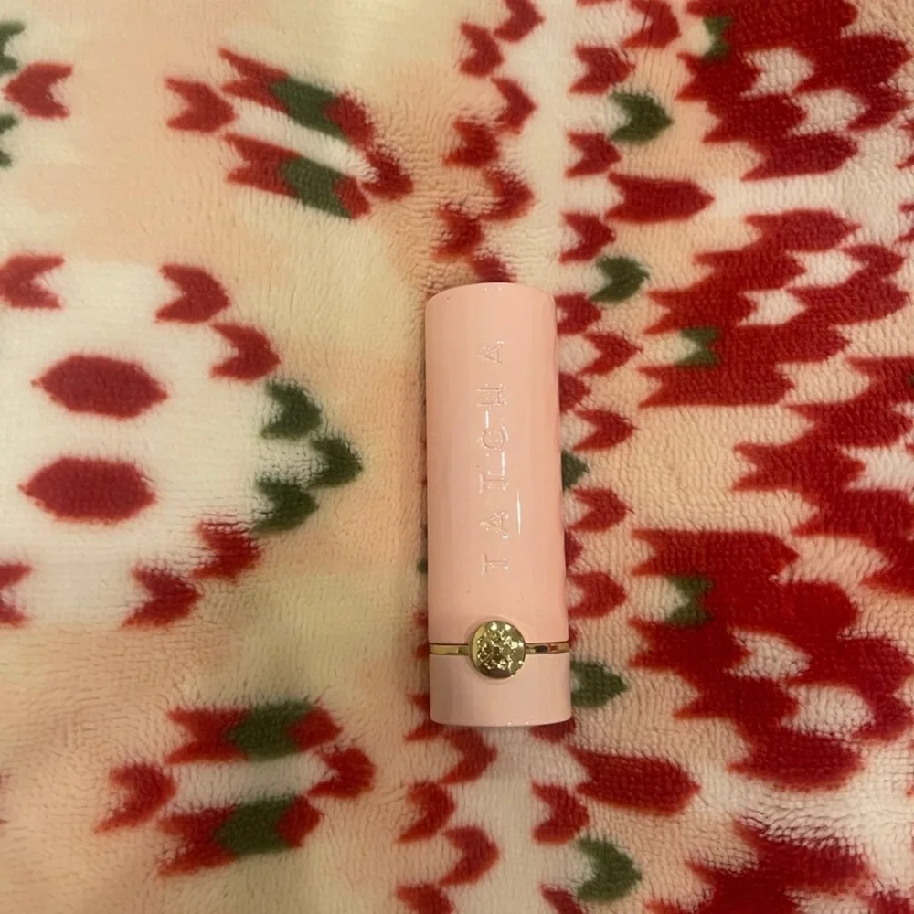 Tatcha Twilight Cherry Blossom Lipstick NEW Full Sized Tube Rare Discontinued